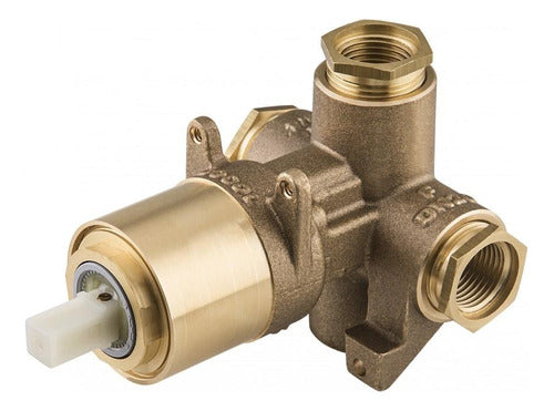 Base Misturador Monocomando P/Banheira E Chuveiro Alta Pressão 00545800 Docol