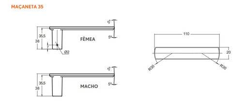 FECHAD EXTERN 803/35 RQ1 PRETO FOSCO STAM ECOM*