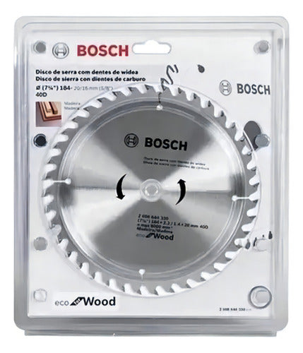 DISCO SERRA CIRCUL D184X40T BOSCH*