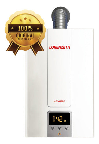 AQUECE GAS LZ 1600DE LORENZETTI ECOM*