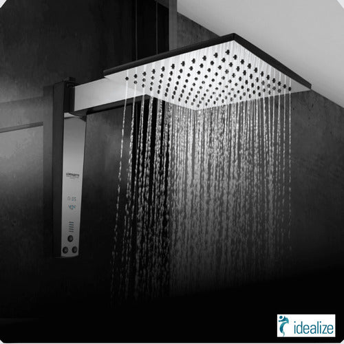 Chuveiro Ducha Acqua Century Digital 127V 5500W Preto Cromado Lorenzetti