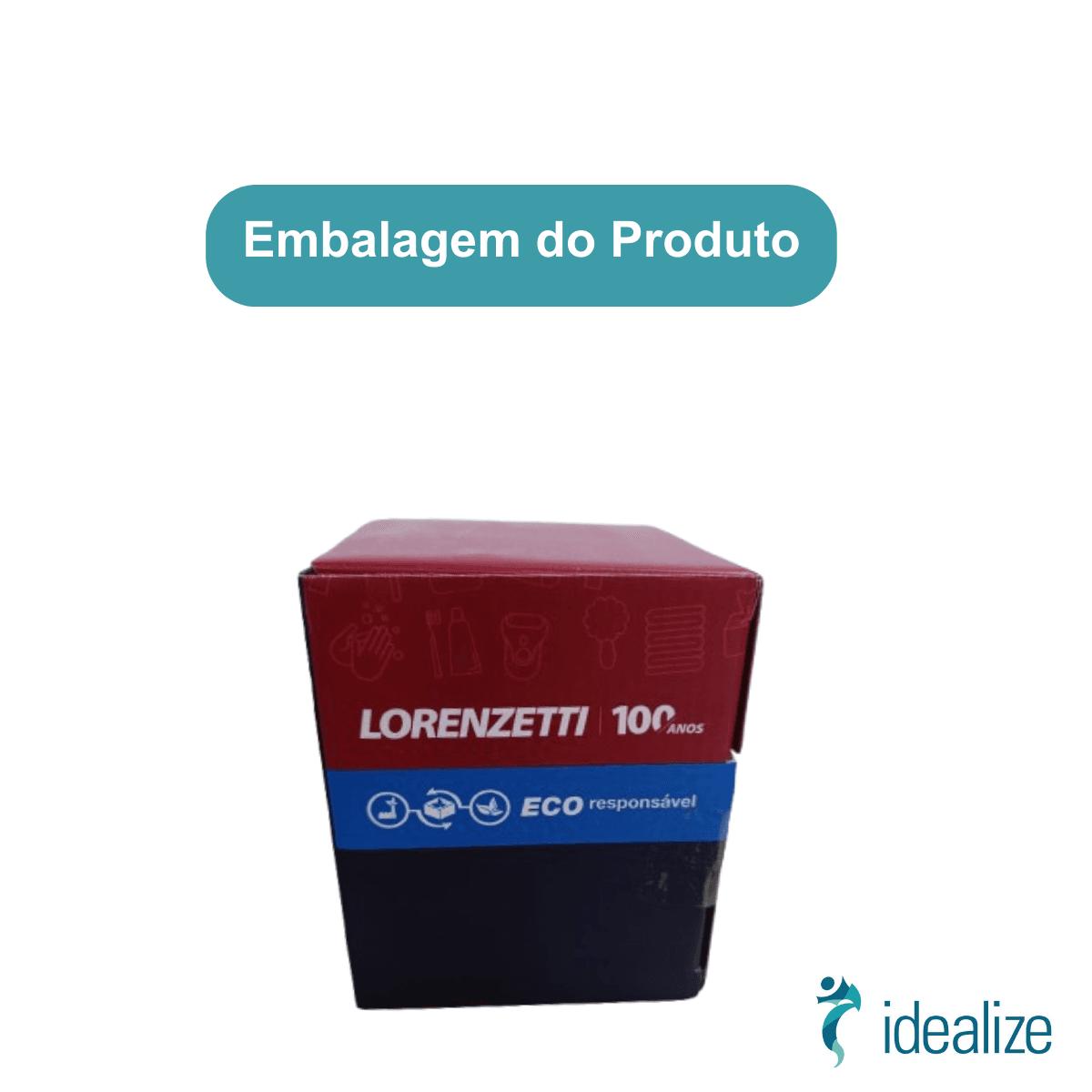 Acabamento Registro Pressão Gaveta 1´´ ½´´ ¾´´ LorenLike 4906 B78 Preto Lorenzetti