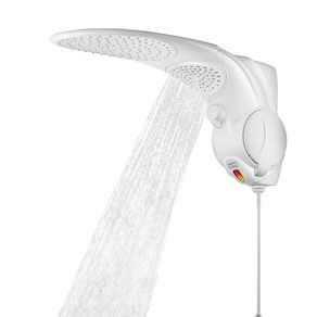 DUCHA TURBO MULTI REDOND BRANCO 220V 7500W LOREN DUO SHOWER*