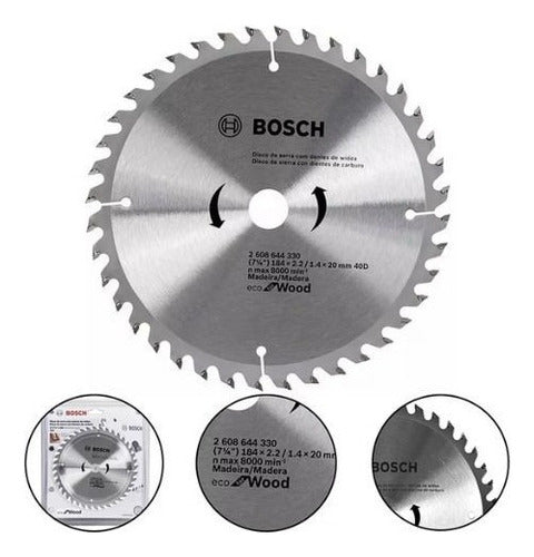 DISCO SERRA CIRCUL D184X40T BOSCH*