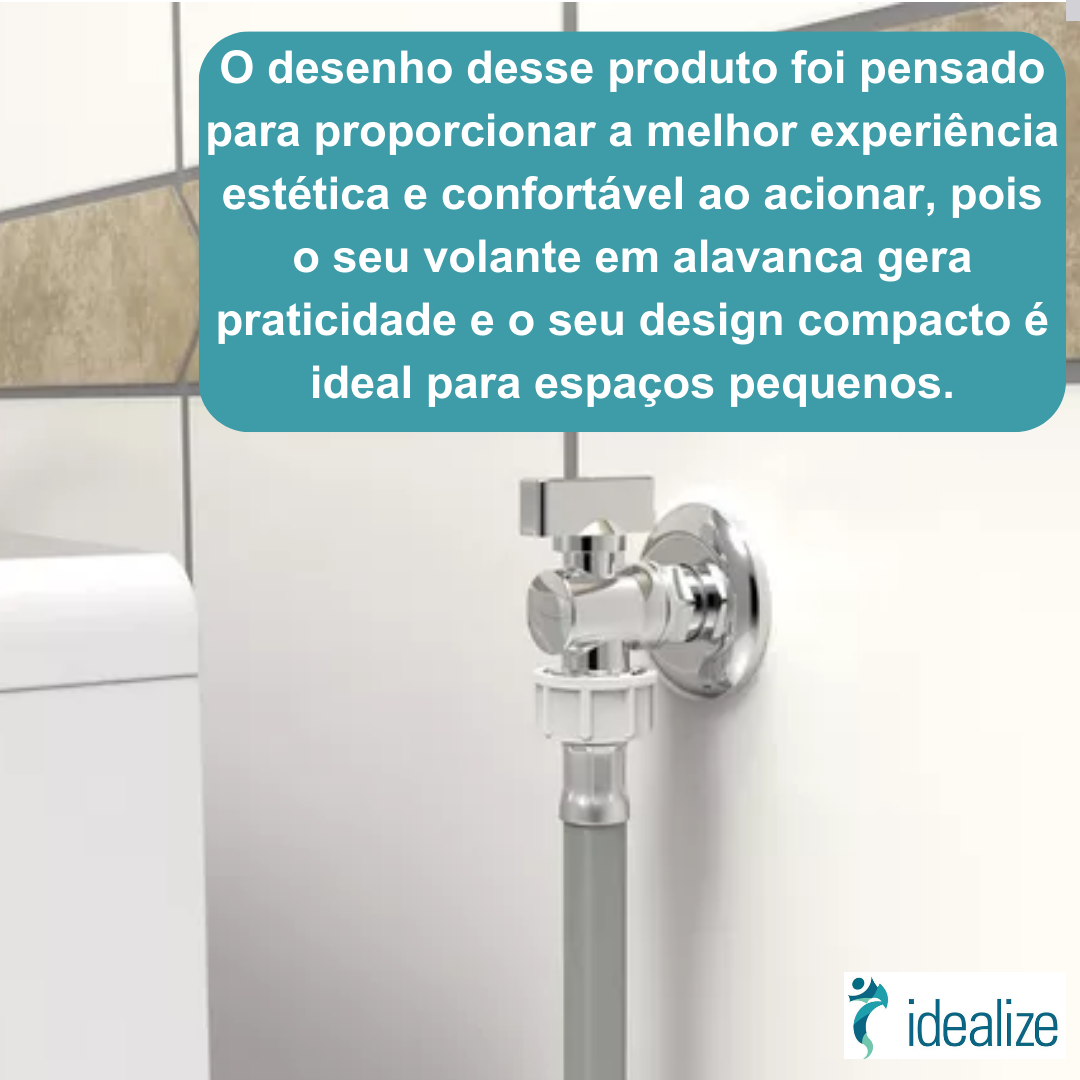 Torneira Esfera Lavanderia P/Máquina De Lavar Roupas/Louças 00784006 Cromado Docol