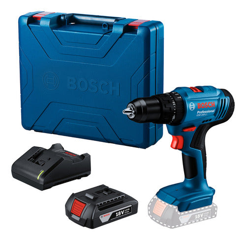 PARAFU/FURADE C/IMPACT C/BAT+MAL GSB 183-LI 18V BOSCH ECOM*