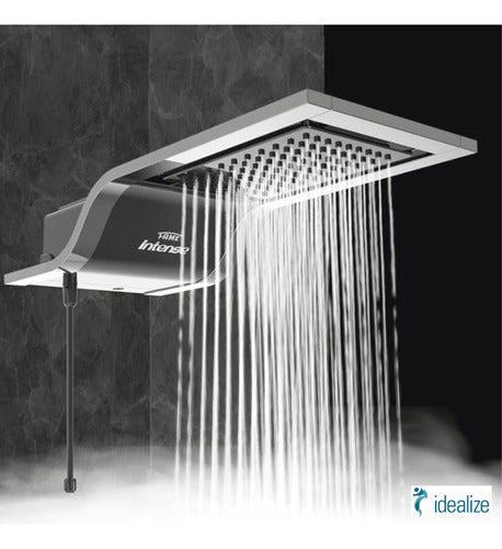 Chuveiro Ducha Intense Eletrônica 4487 220V 6500W Black/Preto Fame