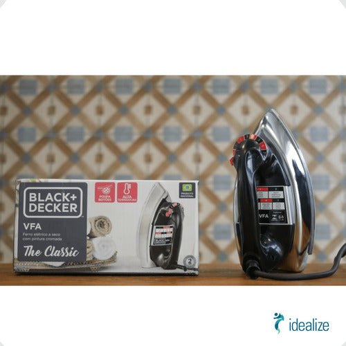 FERRO SECO METALI 127V BLACK E DECKER ECOM*