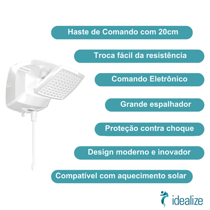 DUCHA ELETRONICA FUTURA 220V 6800W LORENZETTI