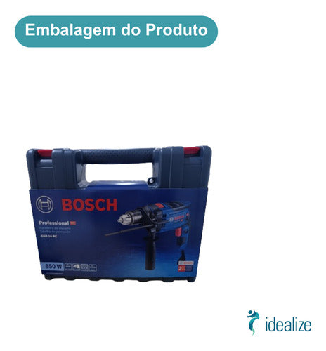 FURADE IMPACT GSB16 RE 850W 220V + MALETA BOSCH ECOM*