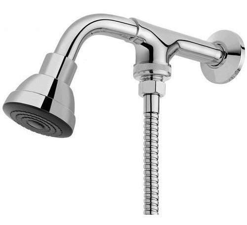 Chuveiro Bonnaducha Com Desviador Mangueirinha Ducha Higiênica de Parede Cromado à Gás 9000515600 Docol