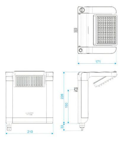 DUCHA ULTRA PR/CROMADO 220V 7800W LORENZETT ACQUA STAR ECOM*