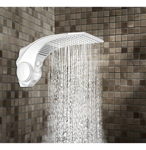 Chuveiro Ducha Quadrada Duo Shower Multitemperaturas 127V 5500W Branco Lorenzetti