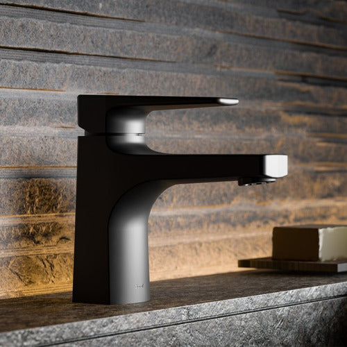 Torneira Misturador Monocomando Para Lavatório Mesa Lift Onix Preto Fosco Matte Docol