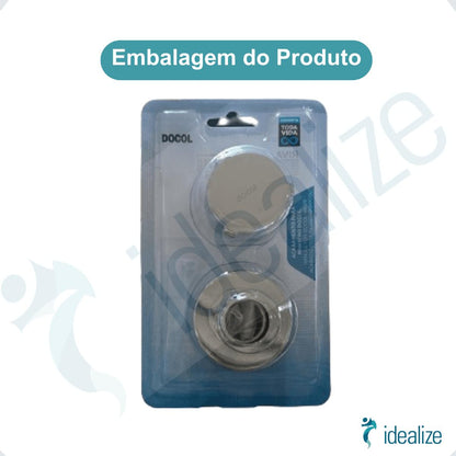 ACABAM BASE CROMADA 1/2 A 1 DOCOL RIVA
