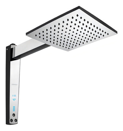 Chuveiro Ducha Acqua Century Digital 127V 5500W Preto Cromado Lorenzetti