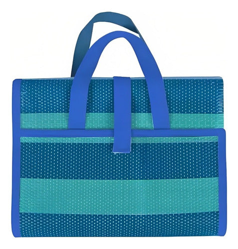 ESTEIR PRAIA DOBRAV SORTID 1,8MX90CM MOR*
