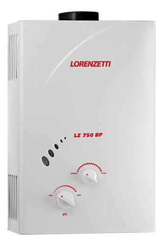 AQUECE GAS LZ 750 BP 127V LORENZETTI ECOM*