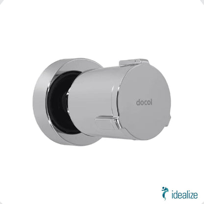ACABAM BASE CROMADA 1/2 A 1 DOCOL RIVA