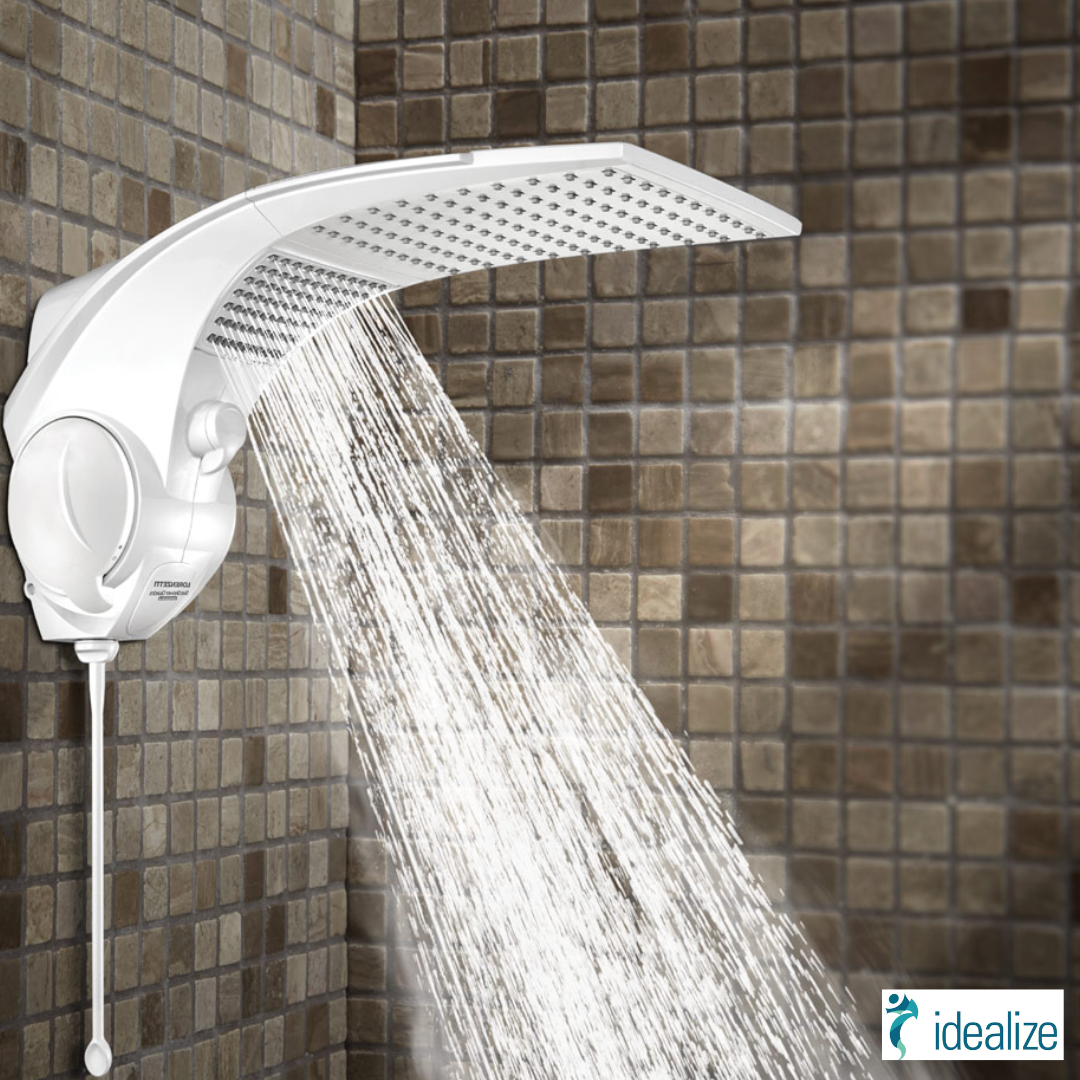 Chuveiro Ducha Duo Shower Quadra Eletrônica Ultra 220V 7500W Branco Lorenzetti
