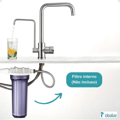 MISTUR MONO COZINH MESA LOFT 2263 I82 INOX LORENZETTI ECOM*