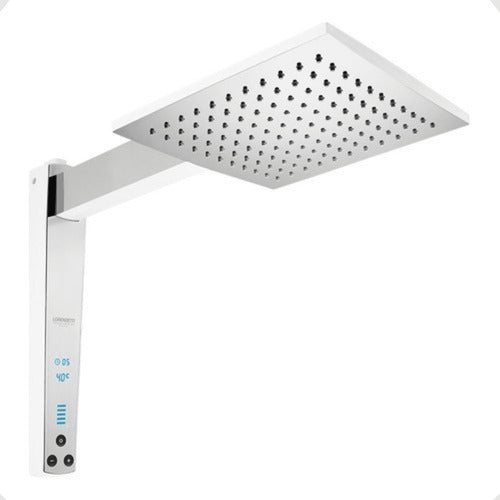 Chuveiro Ducha Acqua Century Digital Branco Cromado 127V 5500W Lorenzetti