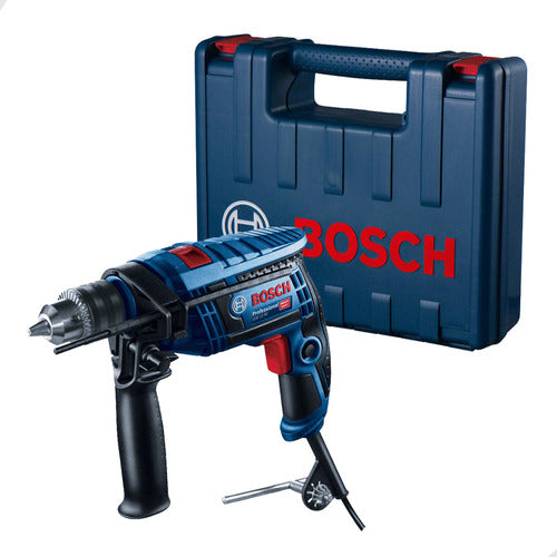 FURADE IMPACT C/MALETA GSB13 RE 750W 127V BOSCH ECOM*