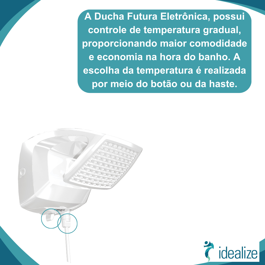 DUCHA ELETRONICA FUTURA 220V 6800W LORENZETTI