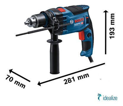 FURADE IMPACT GSB16 RE 850W 220V + MALETA BOSCH ECOM*