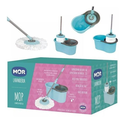 ESFREG PRATIC AZUL MOP LIMPEZ 13L MOR